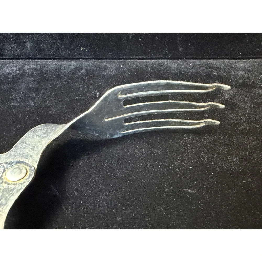 Vintage Popeil Product No. 9 Kitchen Tongs Scissor Fork Meat Pasta Server USA